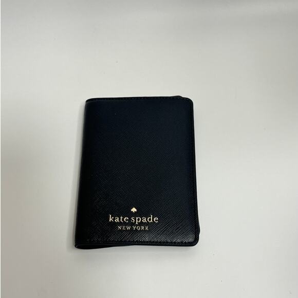 Kate spade Staci Black Passport Wallet Case - Picture 2 of 4